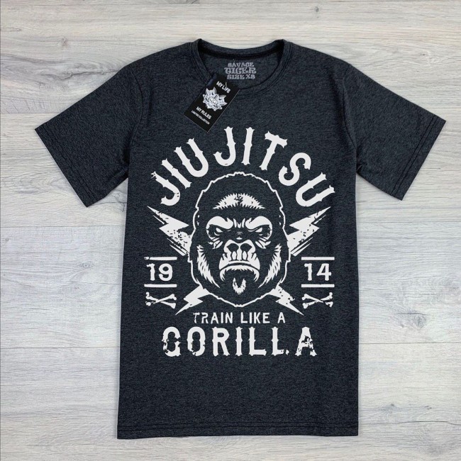 Футболка ST Jiu Jitsu Beast Gorilla dark gray