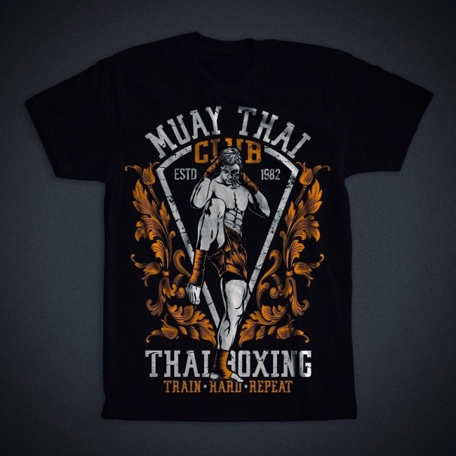 Футболка ST Muay Thai Club black