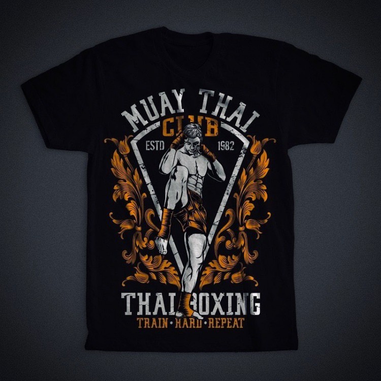 Футболка ST Muay Thai Club black