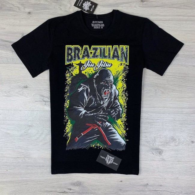 Футболка ST Brazilian Jiu Jitsu black