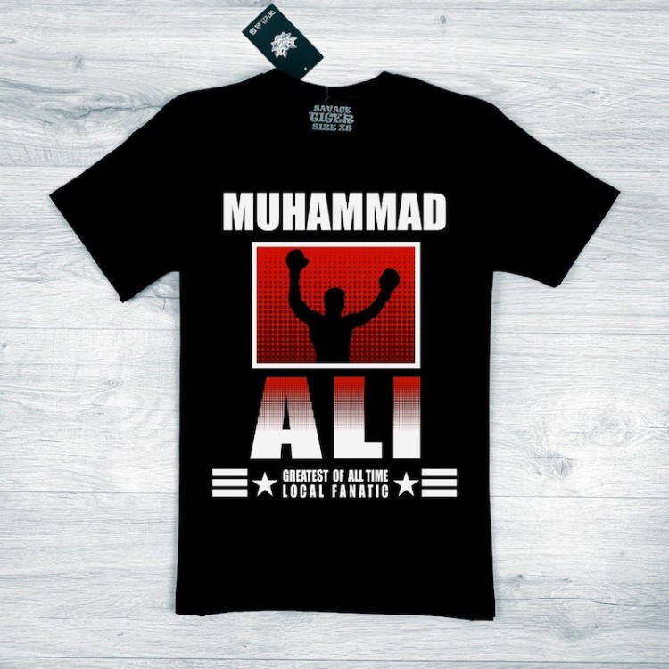 Футболка ST Muhammad Ali Сhampion black