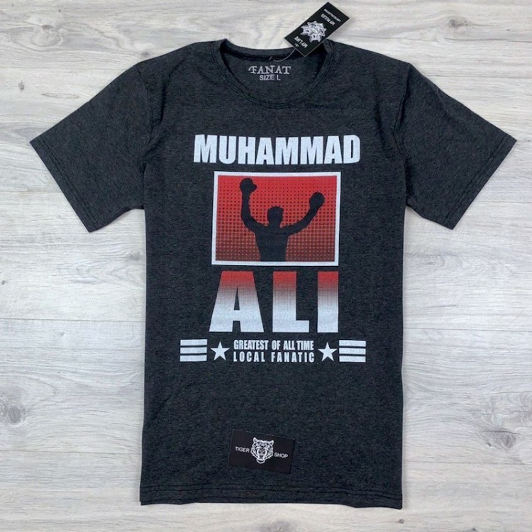 Футболка ST Muhammad Ali champion dark gray