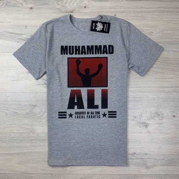 Футболка ST Muhammad Ali champion silver