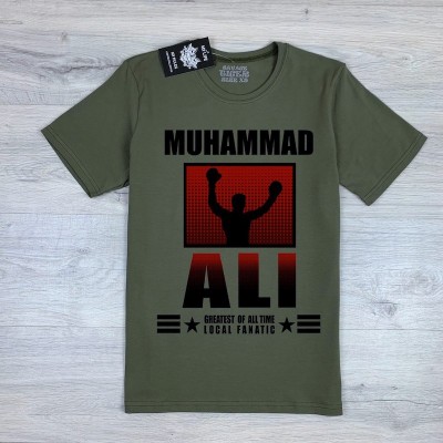Футболка ST Muhammad Ali champion khaki Футболка ST Muhammad Ali champion khaki