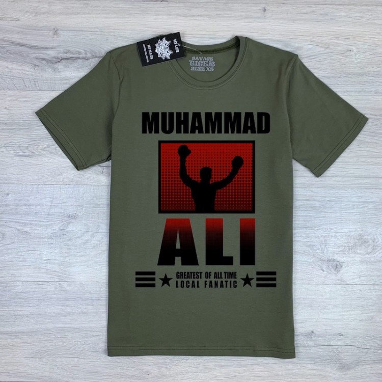 Футболка ST Muhammad Ali champion khaki
