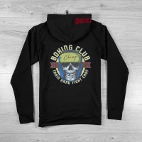 Hoodie ST Boxing Fight Hard black.