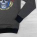 Свитшот Boxing Fight Hard Skull gray