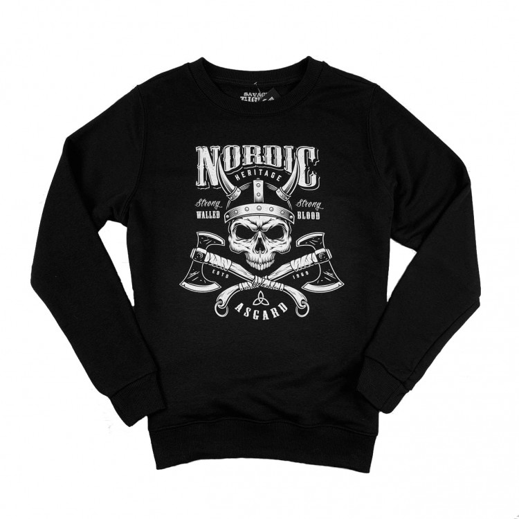 Свитшот ST Nordic Viking black Свитшот ST Nordic Viking black