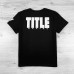 ФУТБОЛКА TITLE BOXING FORM TEE black ФУТБОЛКА TITLE BOXING FORM TEE black