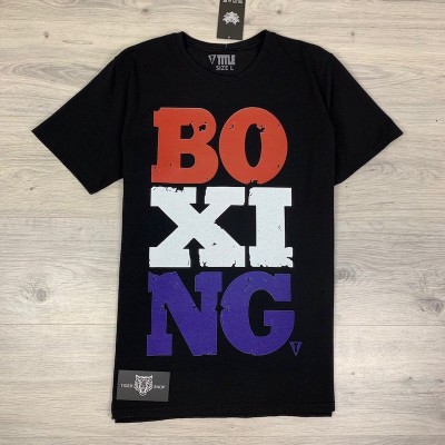 Футболка Title Boxing Patriot Tee Black Футболка Title Boxing Patriot Tee Black