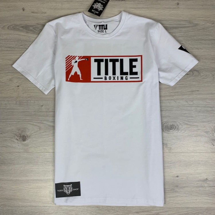 ФУТБОЛКА TITLE BOXING FORM TEE white ФУТБОЛКА TITLE BOXING FORM TEE white