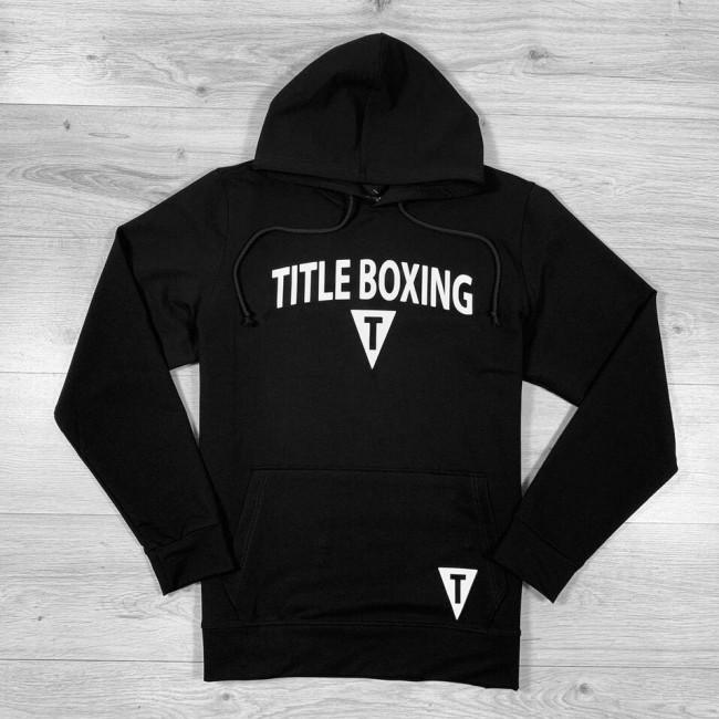 Худи BOXING Title black-white