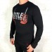 TITLE Boxing Hanging Gloves Long Sleeve Tee black TITLE Boxing Hanging Gloves Long Sleeve Tee black
