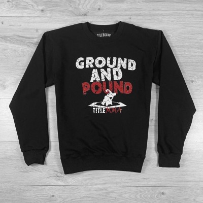  Свитшот Title MMA Ground and Pound Black