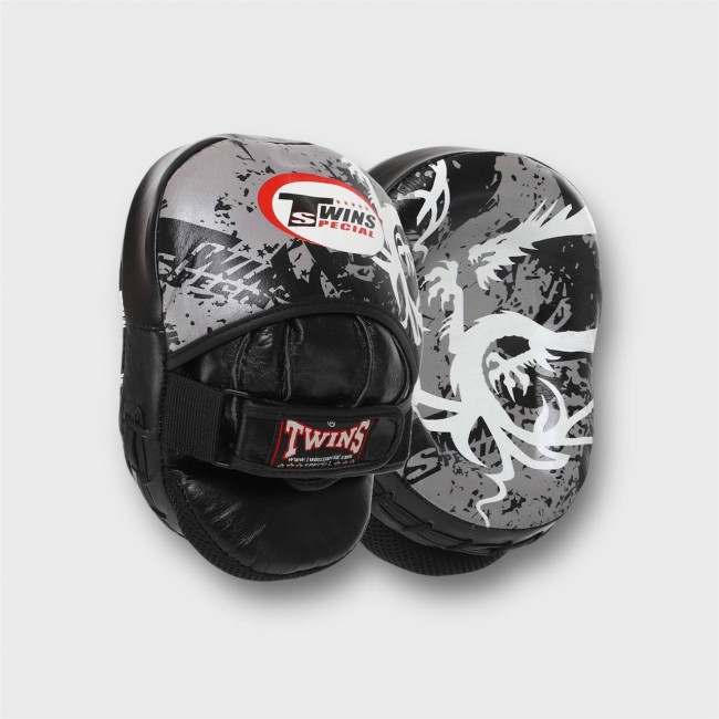 Боксерскі лапи TWINS Dragon black