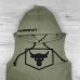 Безрукавка UA Yoox Poject Rock Warmup Top khaki