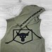 Безрукавка UA Yoox Poject Rock Warmup Top khaki