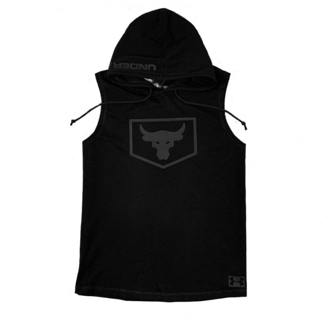 Безрукавка UA Yoox Project Rock Warmup Top black all