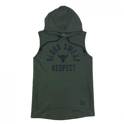 Безрукавка, майка Under armour Project Rock Khaki