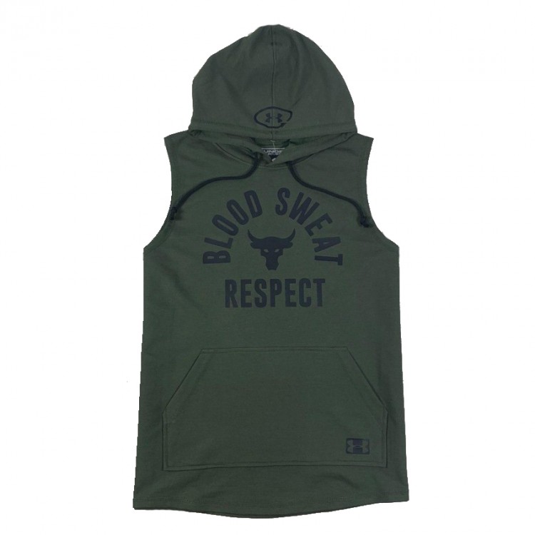Безрукавка, майка Under armour Project Rock Khaki Безрукавка, майка Under armour Project Rock Khaki
