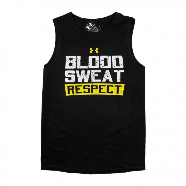 Майка UA Blood Sweat Respect black