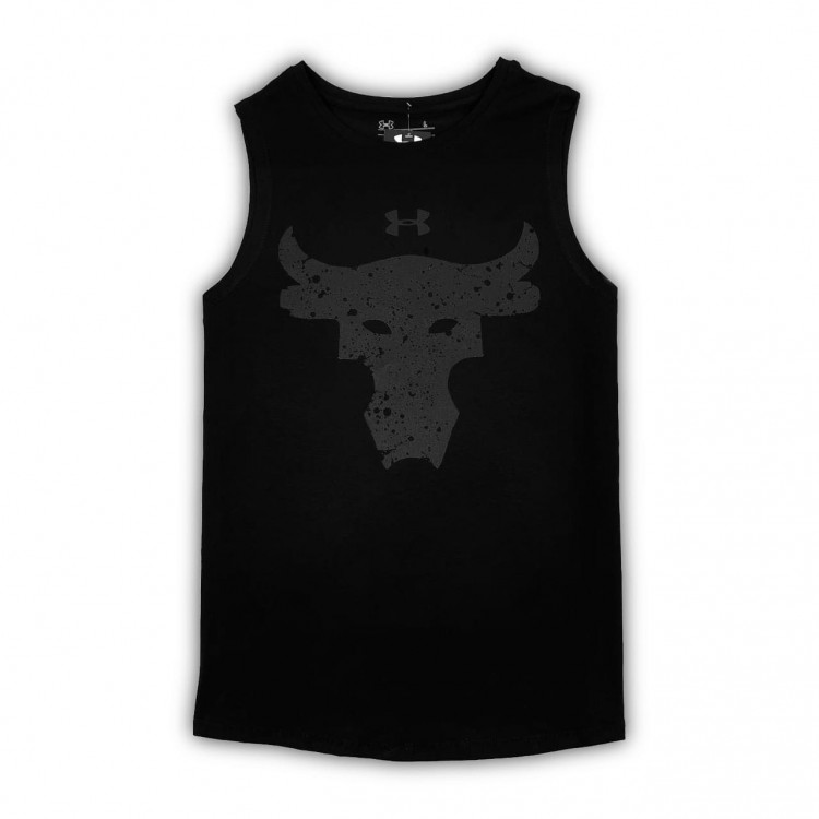 Майка Under Armour Project Rock Bull black all
