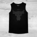 Майка Under Armour Project Rock Bull black all Майка Under Armour Project Rock Bull black all