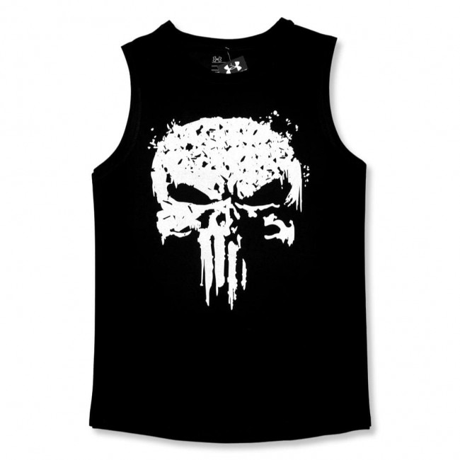 Мужская майка Under Armour Punisher Style black/white