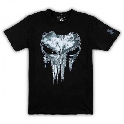 Футболка UA Punisher Steel Skull black Футболка UA Punisher Steel Skull black