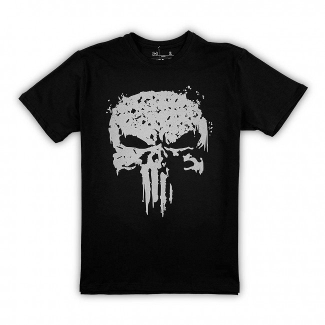 Футболка UA Punisher Style black/gray