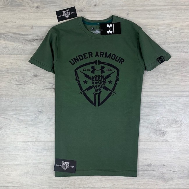 Мужская Футболка Under Armour Black Ops Fist Green