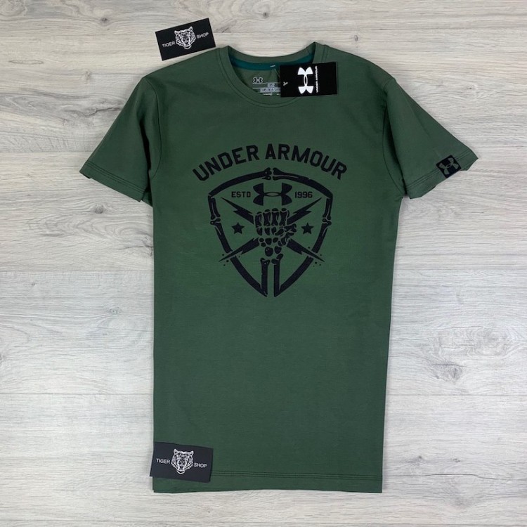 Мужская Футболка Under Armour Black Ops Fist Green