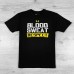 Футболка Under Armour Project Rock Blood Sweat Respect Black