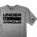 Футболка Under Armour Team Issue Wordmark silver