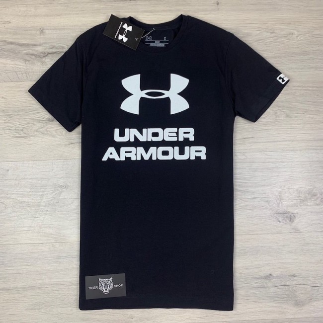 Футболка Under Armour Logo SS black