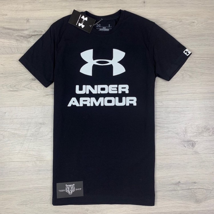 Футболка Under Armour Logo SS black