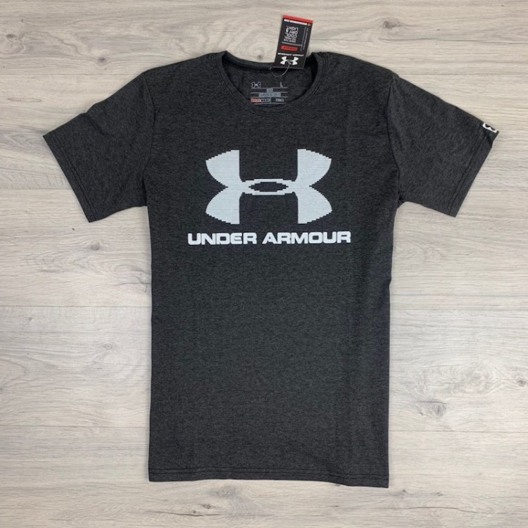 Футболка Under Armour Big Logo Dark Grey