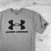Мужская Футболка Under Armour Big Logo Grey