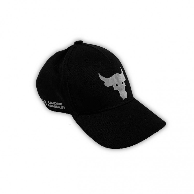 Бейсболка Under Armour Project Rock black/gray Бейсболка Under Armour Project Rock black/gray