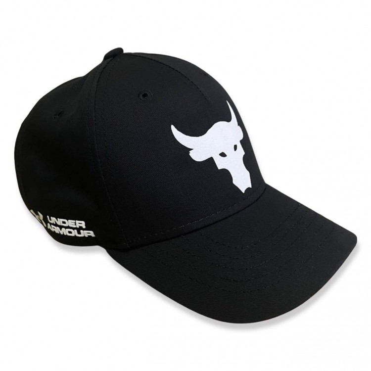 Бейсболка Under Armour Project Rock black/white Бейсболка Under Armour Project Rock black/white