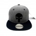Snapback Under Armour Punisher gray/black