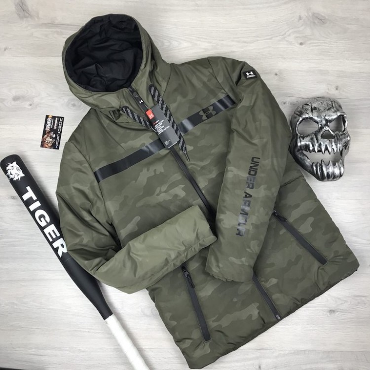Ветровка Under Armour camo/green (replica)