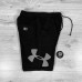 Шорты Under Armour RIVAL FLEECE LOGO SWEATSHORT black/gray Шорты Under Armour RIVAL FLEECE LOGO SWEATSHORT black/gray