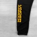 Спортивные штаны UA PROJECT ROCK TERRY SS HOOD black/yellow