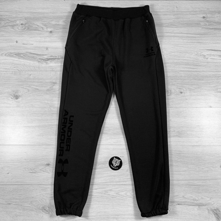 Теплые спортивные штаны Under Armour black all