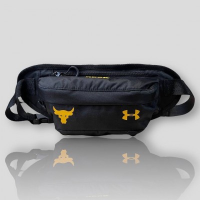 Бананка, поясна сумка Under Armour Project Rock black/yellow Бананка, поясна сумка Under Armour Project Rock black/yellow