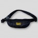 Бананка, поясна сумка Under Armour Project Rock black/yellow