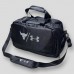Сумка спортивна Under Armour Project Rock Bag gray logo L Сумка спортивна Under Armour Project Rock Bag gray logo L