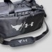 Сумка спортивна Under Armour Project Rock Bag gray logo L Сумка спортивна Under Armour Project Rock Bag gray logo L