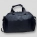Сумка спортивна Under Armour Project Rock Bag gray logo L Сумка спортивна Under Armour Project Rock Bag gray logo L